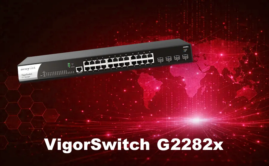 artigo vigorswitch G2282x